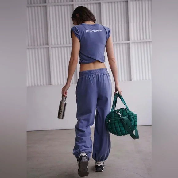 FREE PEOPLE FP Movement Hot Shot Crossover 2 Piece SET - Picture 2 of 10